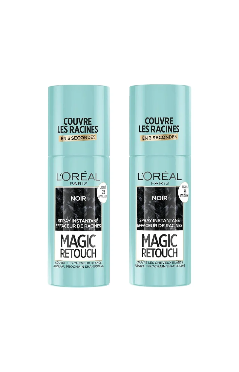 2 sprays coloration racines - Magic Retouch - Noir