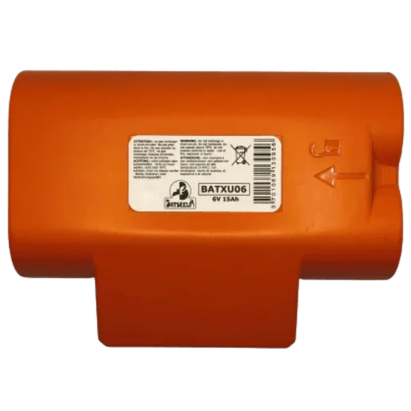 Pile pour alarme RXU06X 6V 15Ah Hager Daitem BATXU06