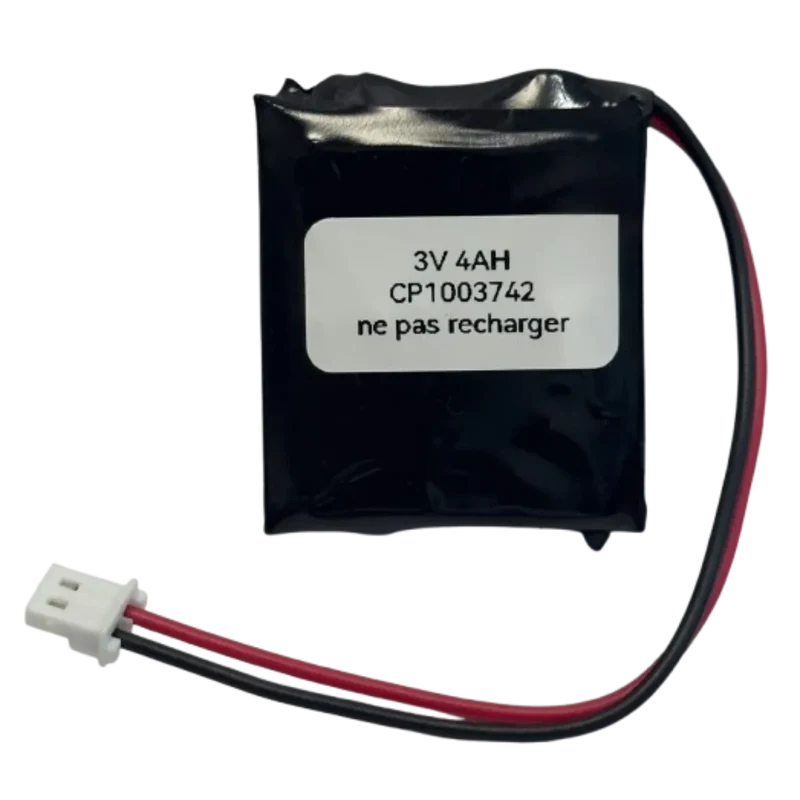 Pile Lithium 3V 4000mAh (4Ah) Li-MnO2 – Cardin ZRA3.0-3.8-W / CP1003742