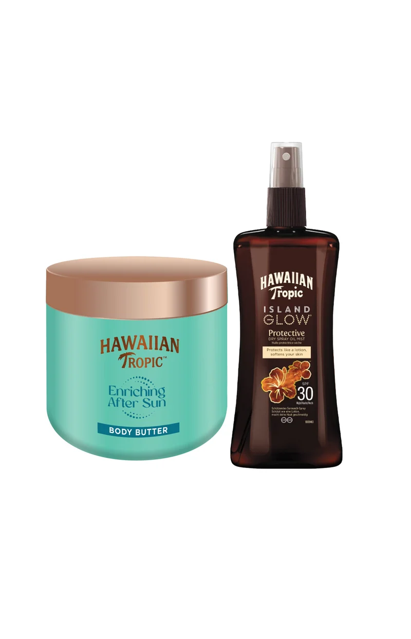Duo huile solaire & beurre corporel - Noix de coco - SPF30