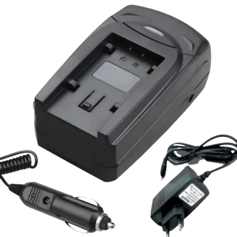 Chargeur Compatible Sony NP-FM30 / NP-FM50 – 8.4V 800mA Secteur + Voiture