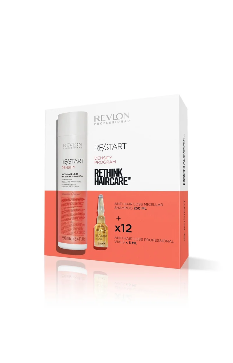 Coffret Restart - Shampoing Restart 250 ml & Traitement intensif à ampoules 12 x 5 ml