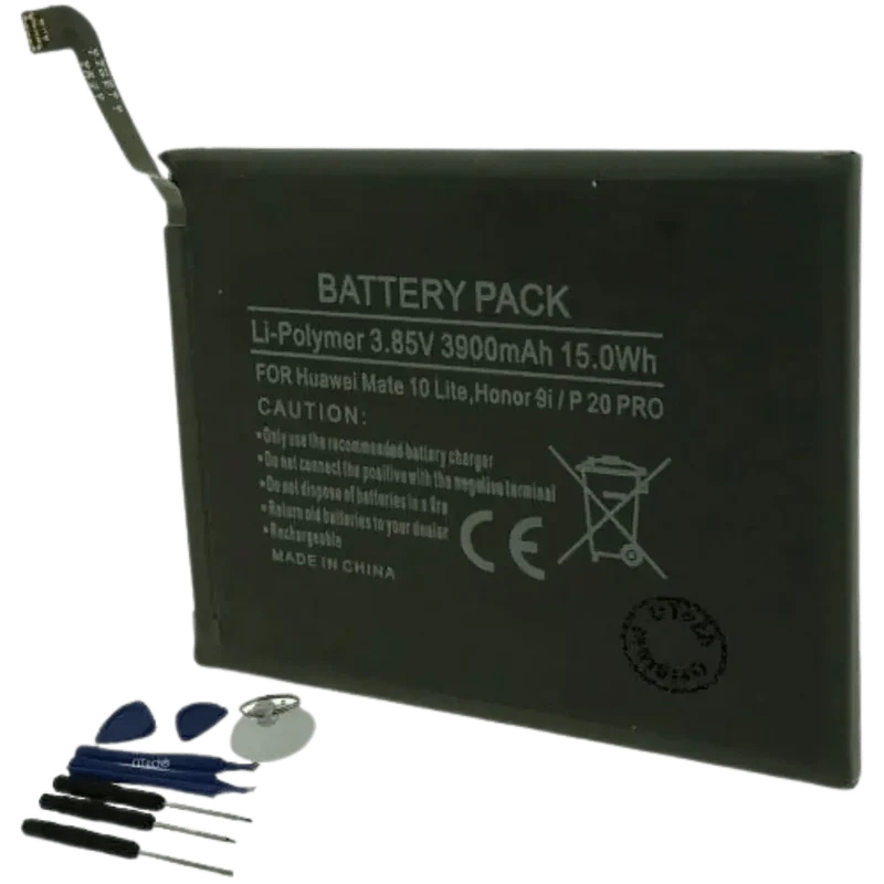 Batterie pour Téléphone Huawei Mate 10, P20 Pro avec Outils