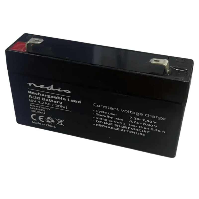 Batterie Plomb 6V 1.2Ah