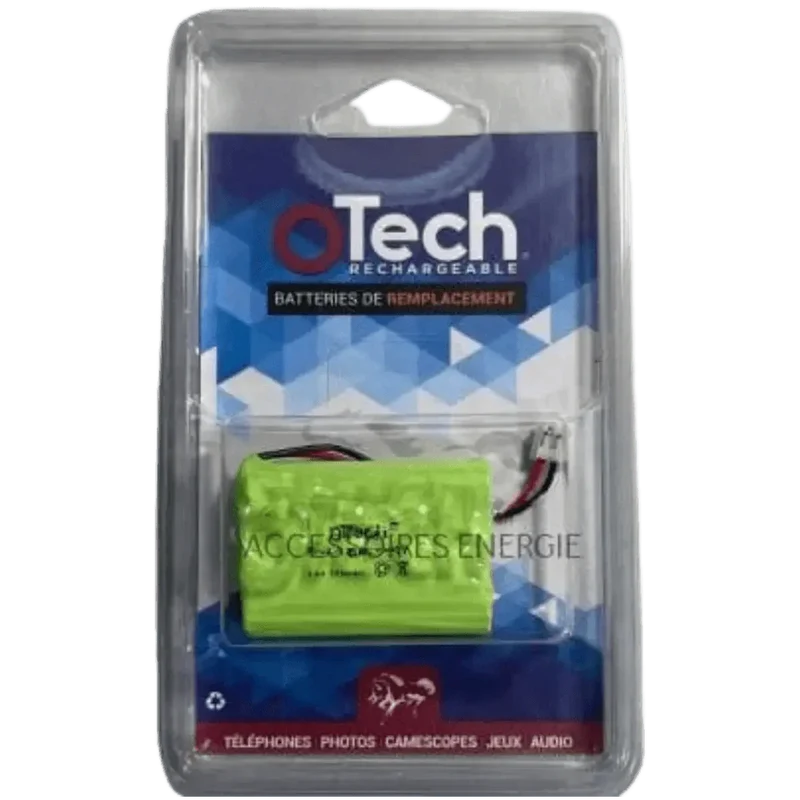 Batterie pour Téléphone sans Fil Doro Matra, Logicom 3.6v Nimh