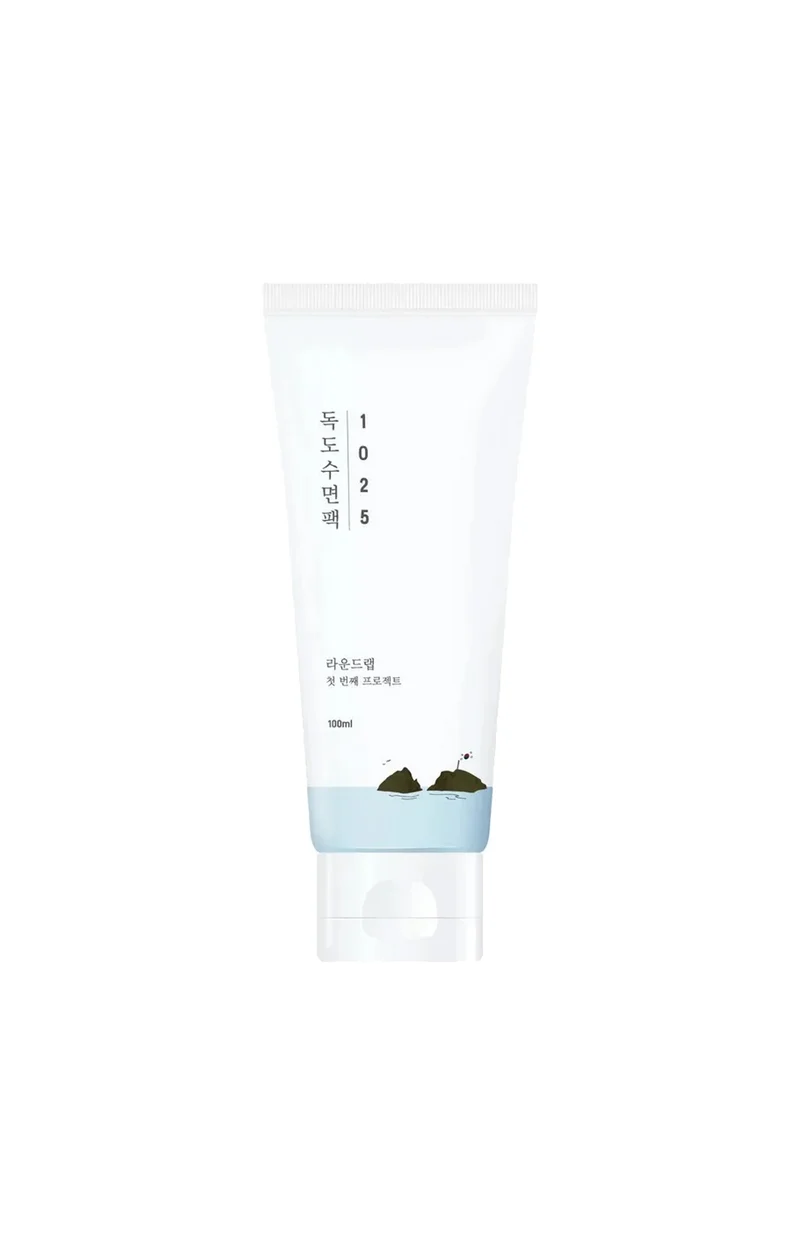 Round Lab - Masque de nuit hydratant - Eau de mer & acide lactobionique - Visage - 100 ml