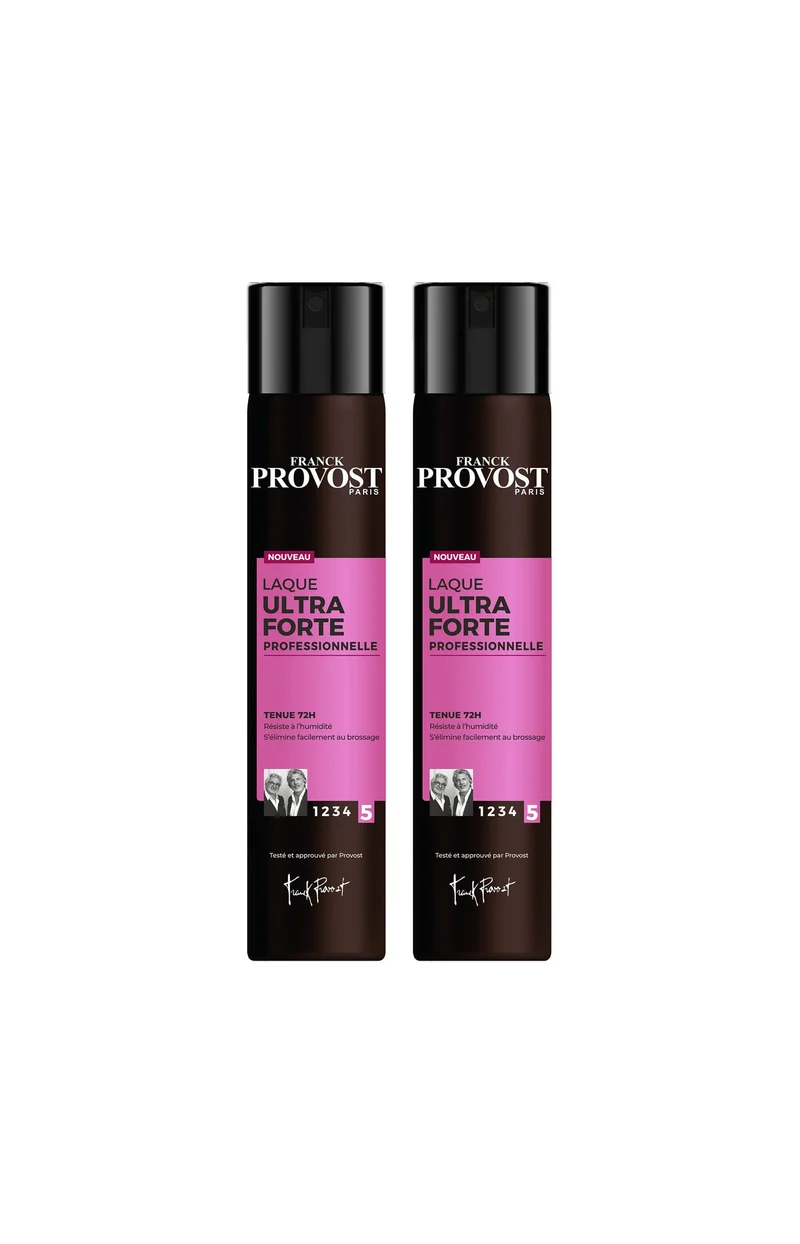 2 laques ultra-fortes - 72h - 300 ml