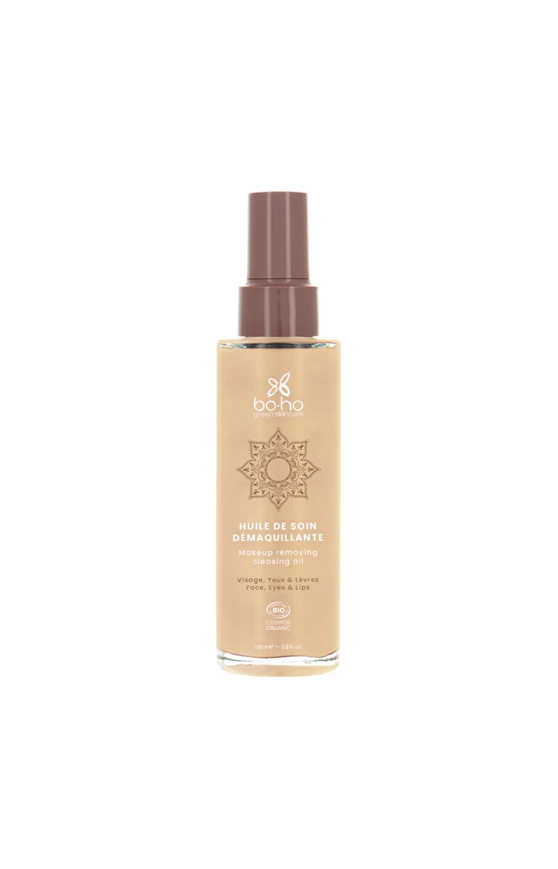 Huile de soin démaquillante bio - Visage, yeux & lèvres - 100 ml