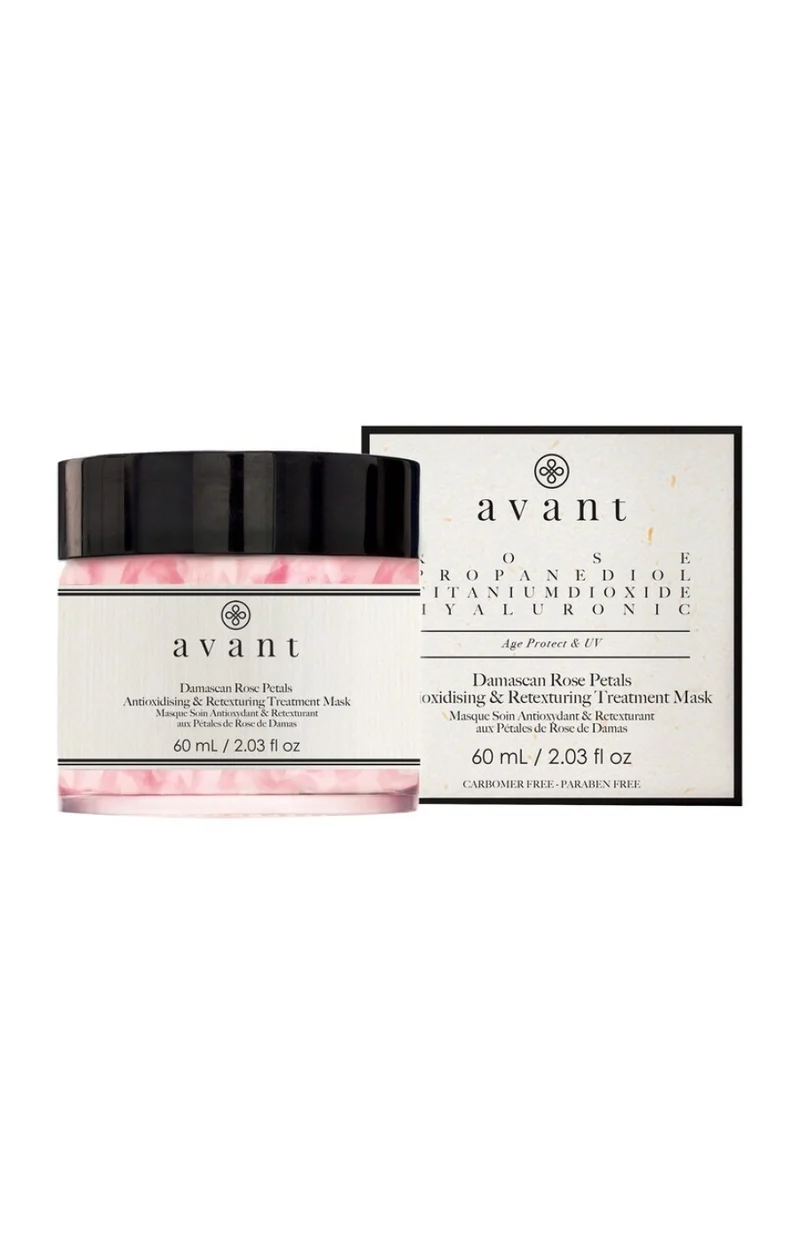 Masque-soin antioxydant & retexturant - Acide hyaluronique - Age Protect & UV - Visage - 60 ml