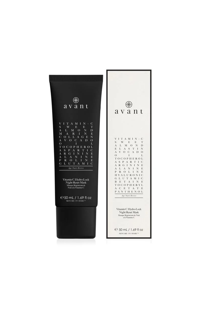 Masque de nuit régénérant - Vitamine C & acide hyaluronique - 50 ml