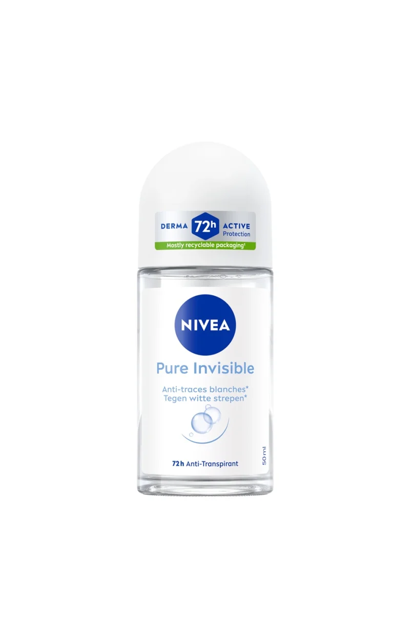 Déodorant bille 72h - Pure Invisible - 50 ml