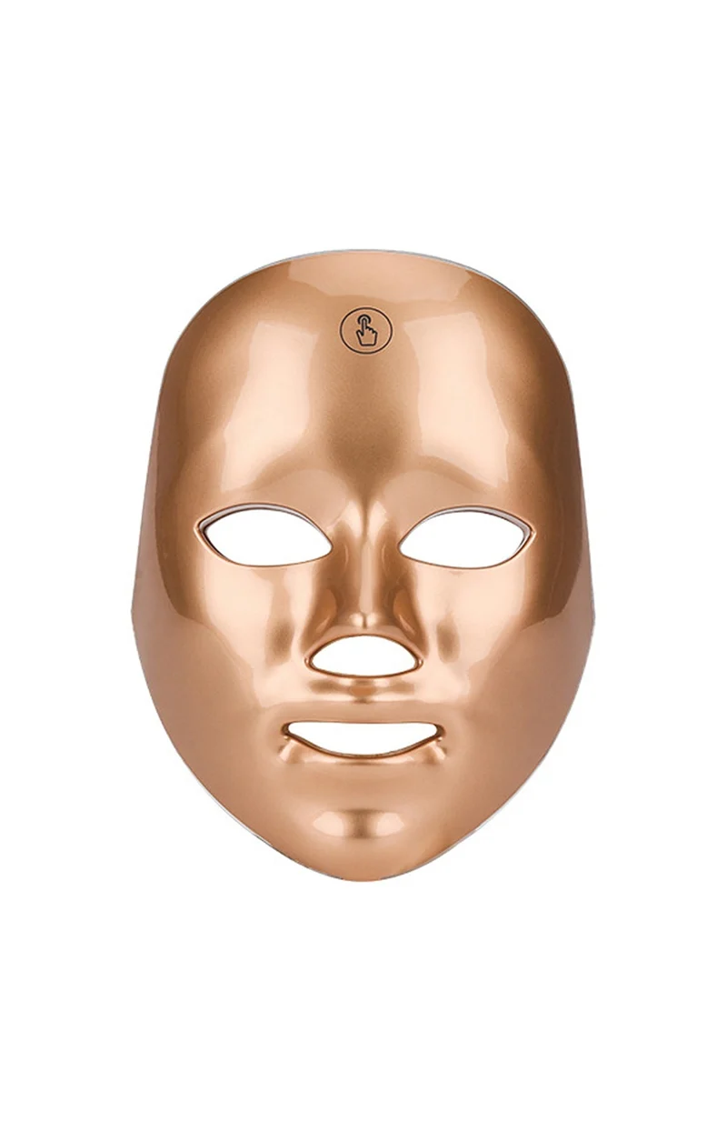 Masque chromothérapie LED tactile - 7 couleurs - Visage