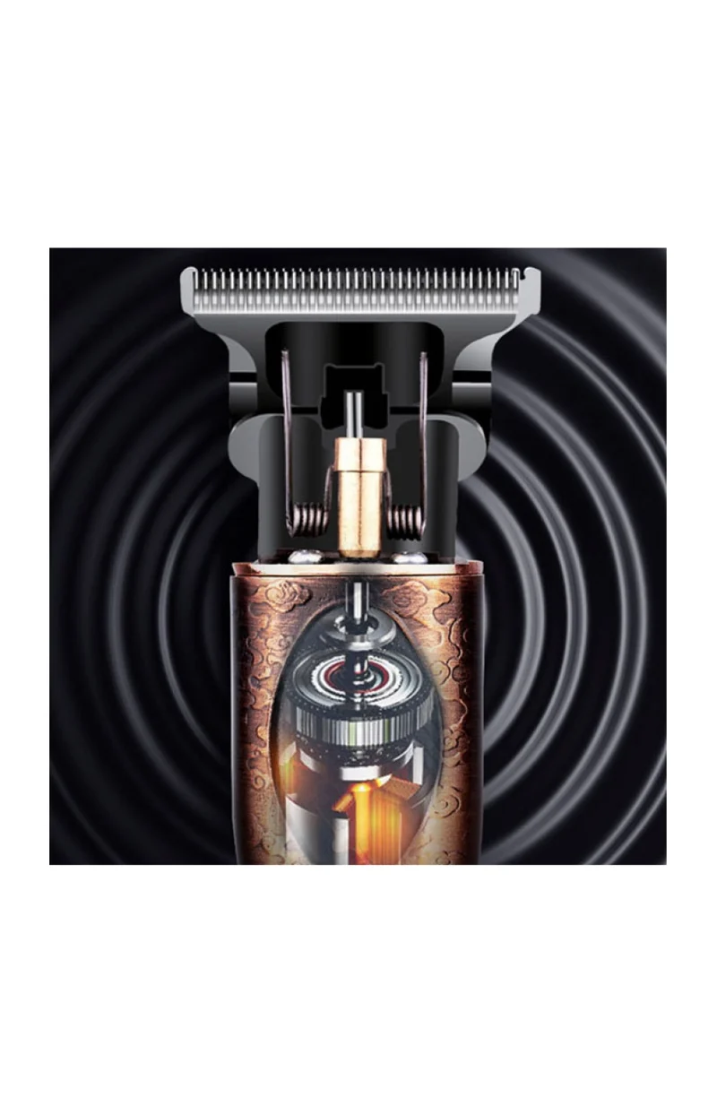 Tondeuse à cheveux & barbe - 1200 mAh - Doré