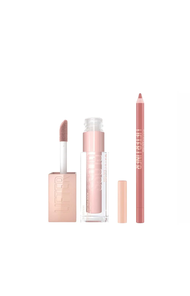 Duo Gloss repulpant & Crayon - Ice & Line Leader