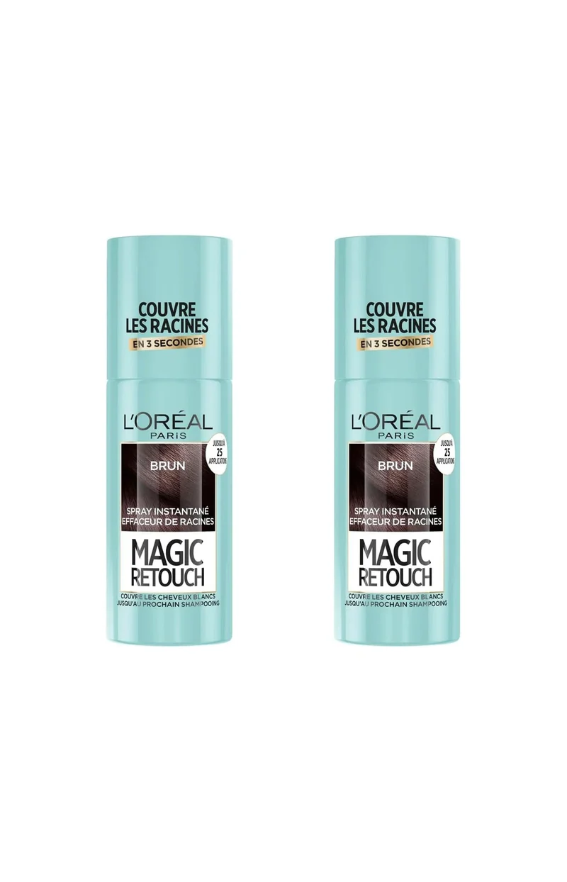 2 sprays colorations racines - Magic Retouch - Brun