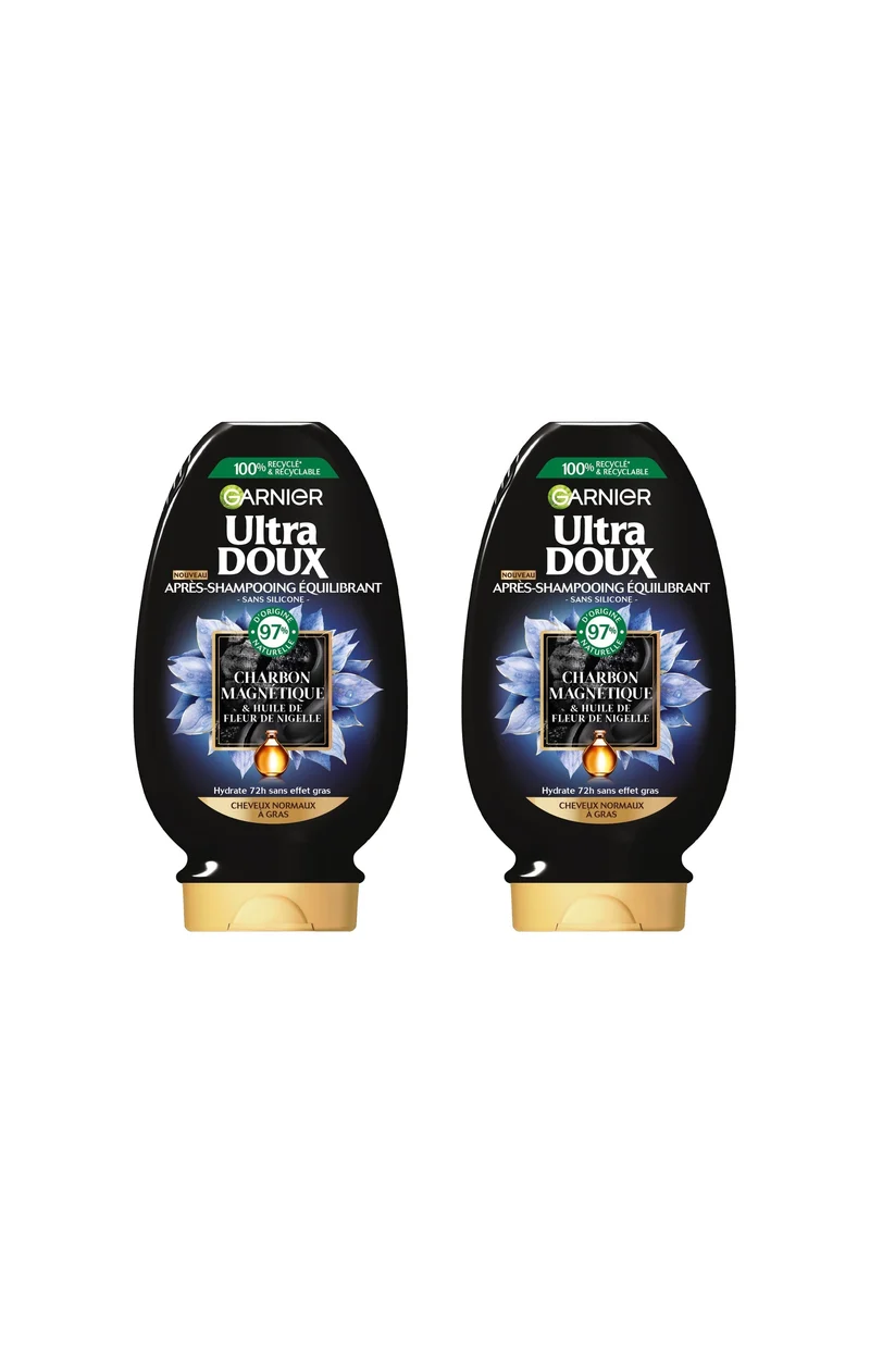 2 après-shampoings équilibrants - Cheveux normaux à gras - 200 ml