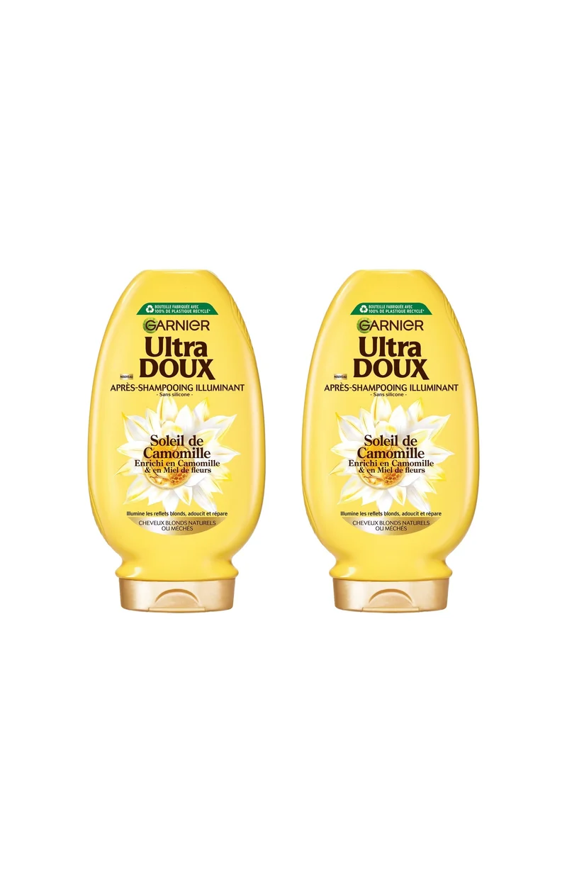 2 après-shampoings - Cheveux blonds, naturels ou mèches - 250 ml