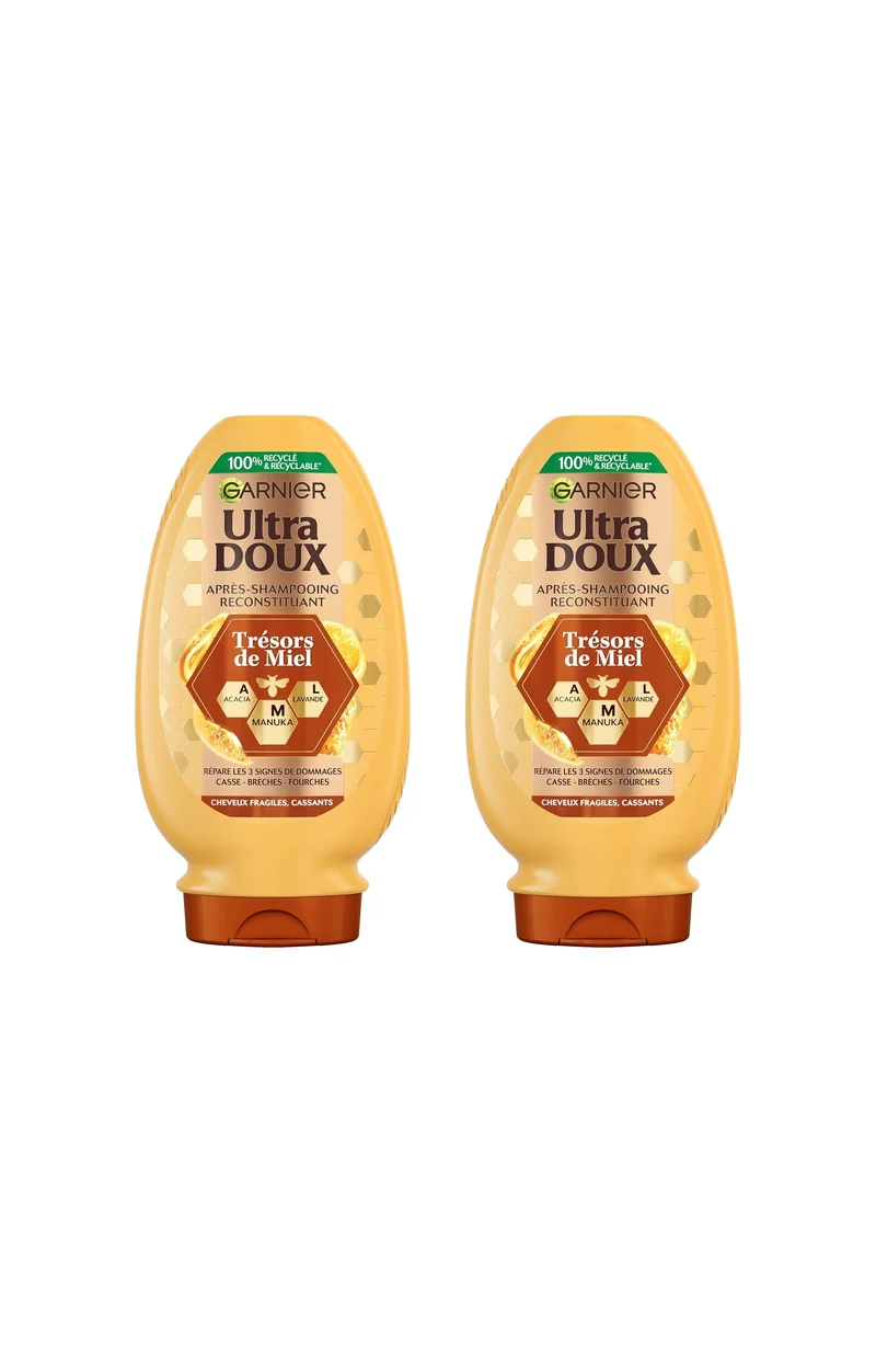 2 après-shampoings reconstituants - Cheveux fragiles, cassants - 250 ml