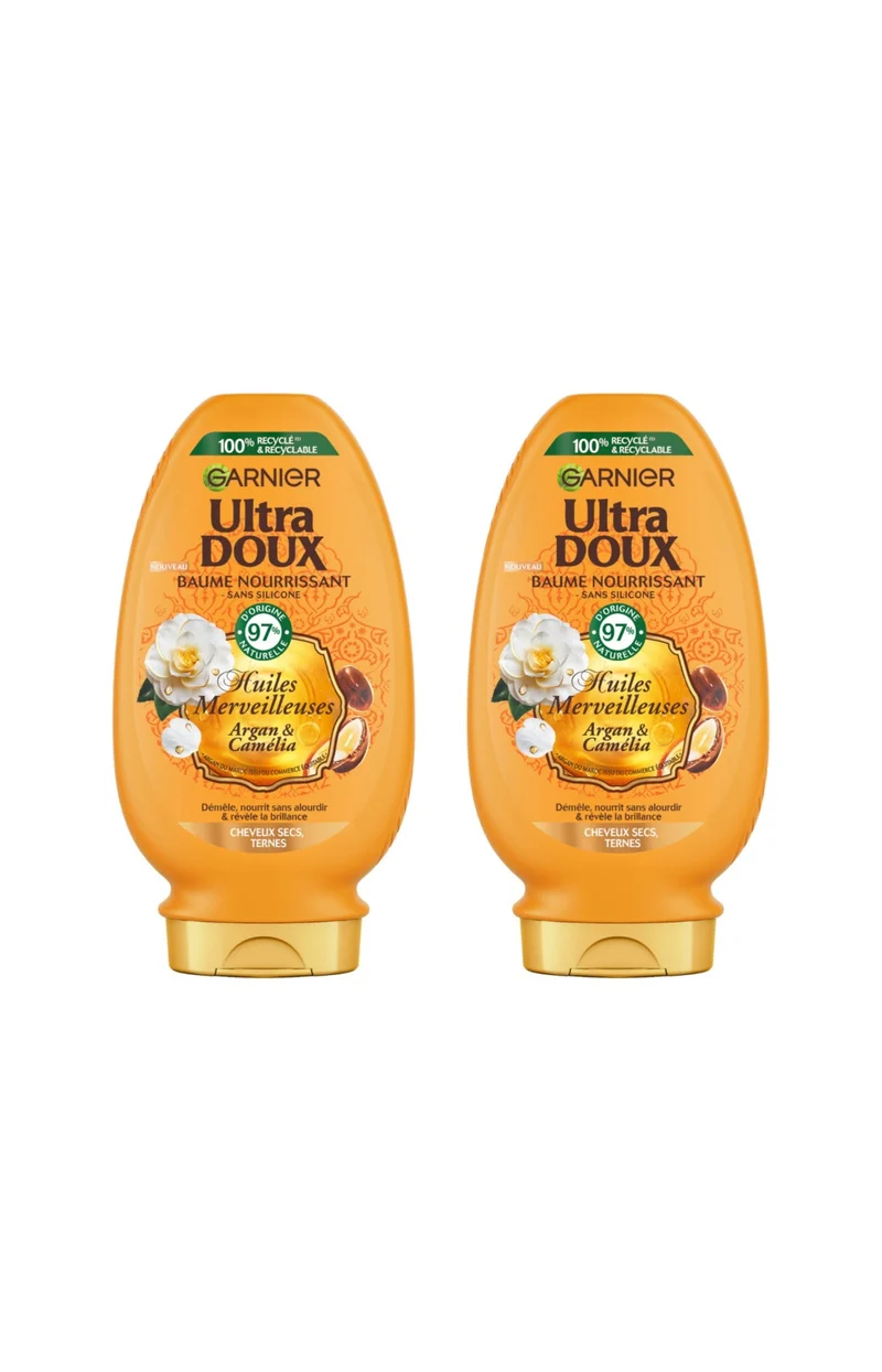 2 baumes nourrissants - Argan & Camélia - 360 ml