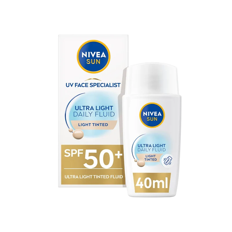 Fluide teinté SPF50+ - Acide hyaluronique - 40 ml