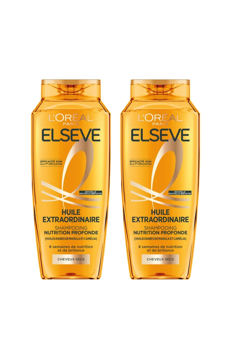2 shampoings Huile Extraordinaire - 250 ml