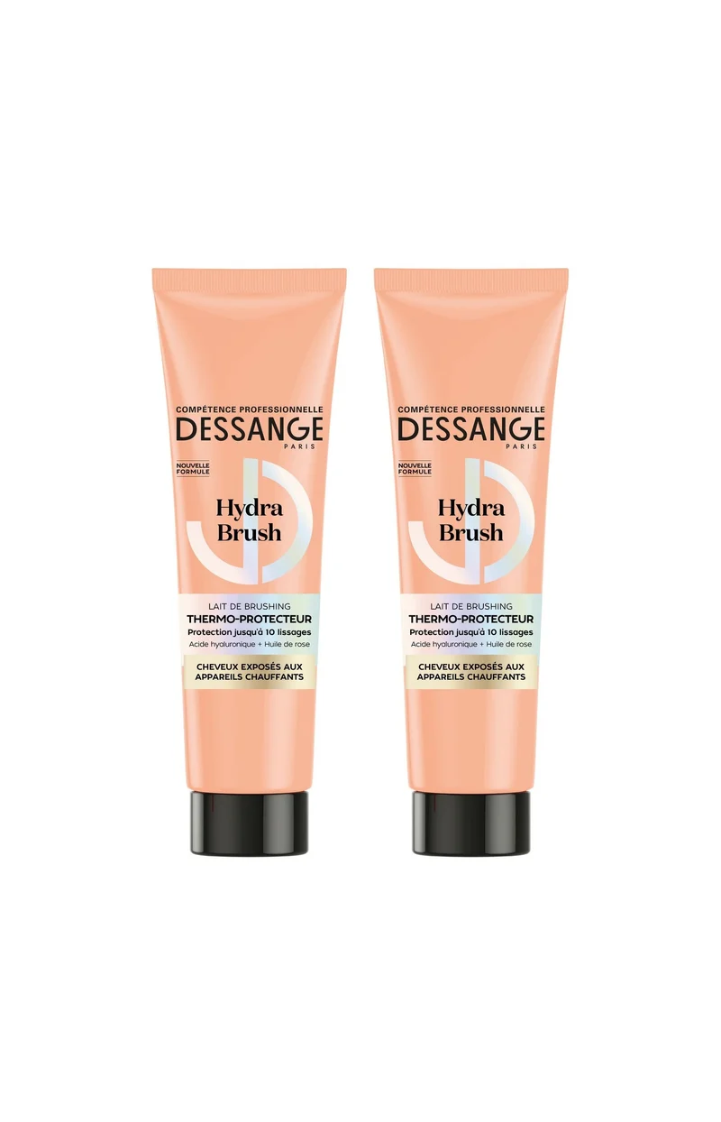 2 laits thermoprotecteurs - Hydra Brush - 400 ml