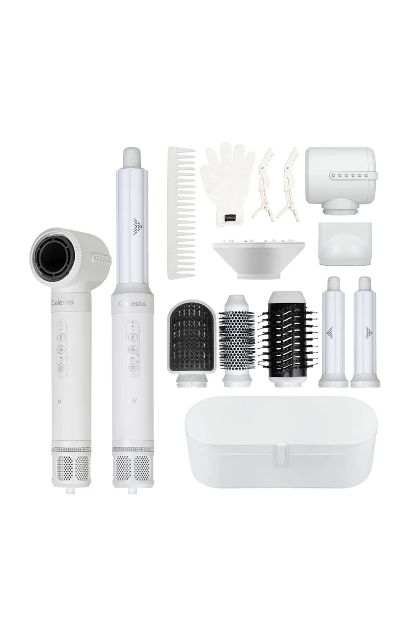 Styler & sèche-cheveux 8-en-1 - Airstyler - Blanc