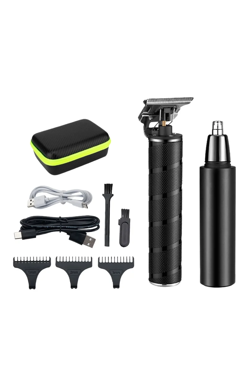 Tondeuse 2-en-1 - Barbe, cheveux & nez