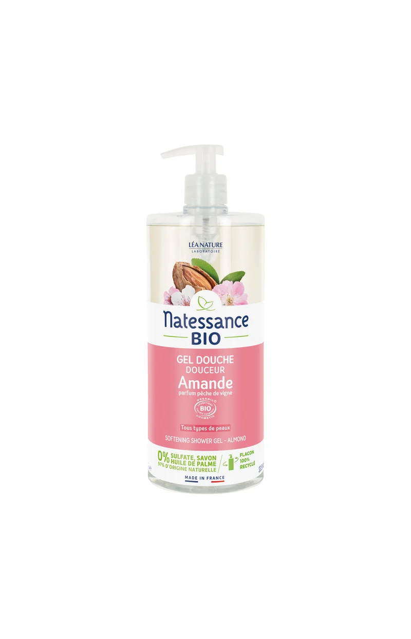 Gel douche relaxant bio - Amande - 1 L