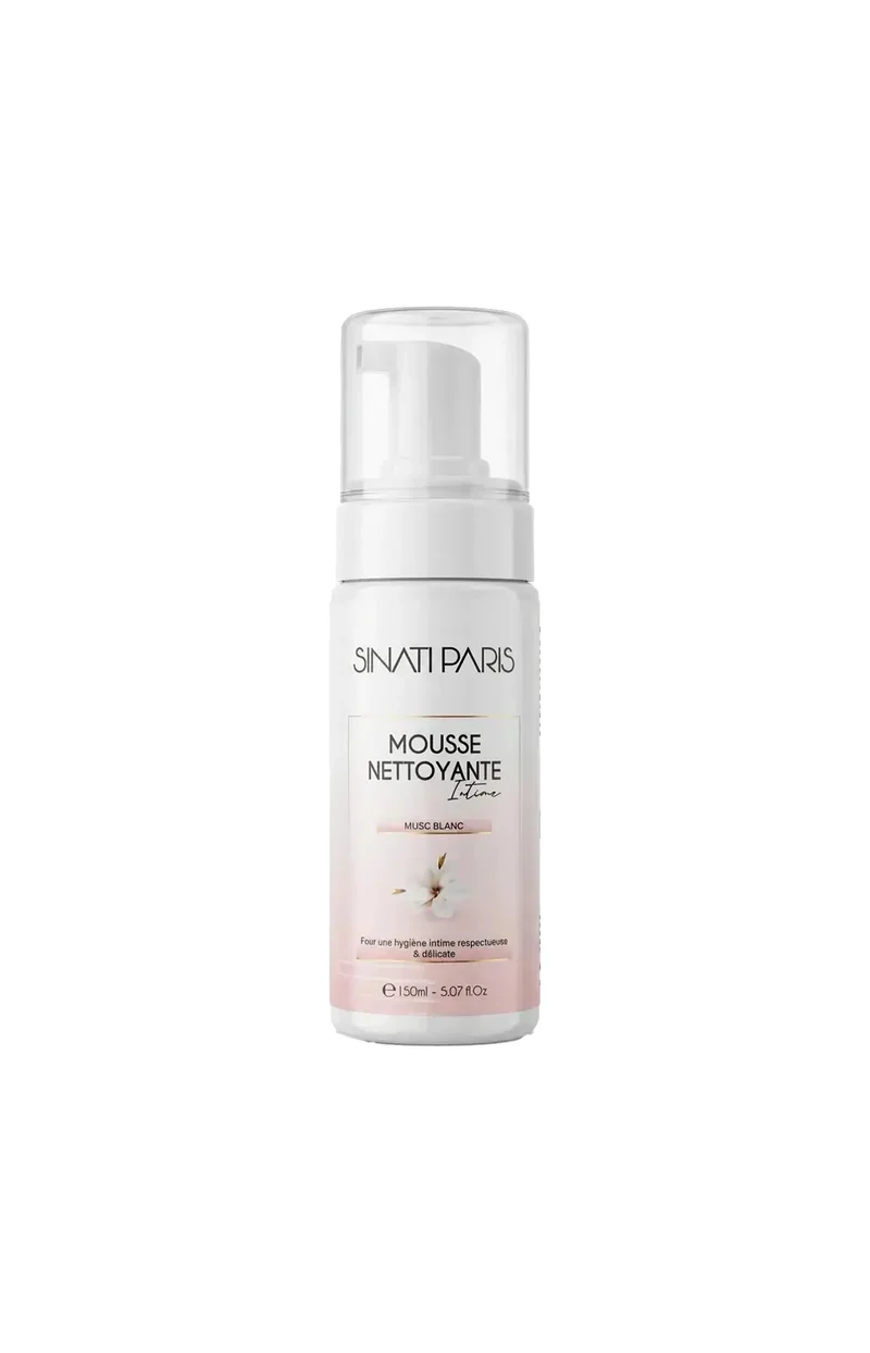 Mousse intime nettoyante - Musc Blanc - Corps - 150 ml
