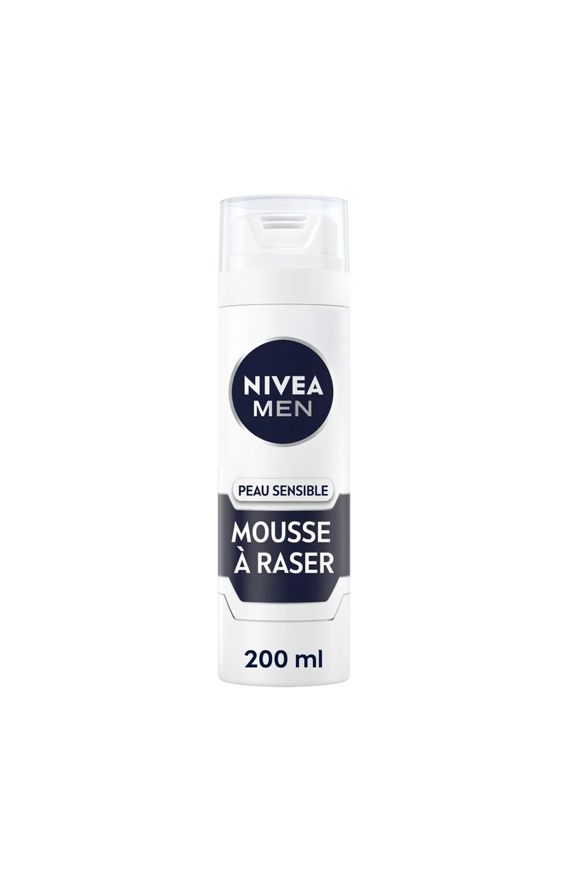 Mousses à raser - Peaux sensibles - Homme - 2 x 200 ml