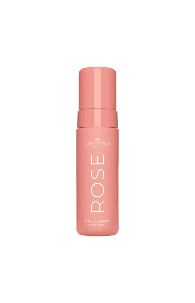 Mousse nettoyante hydratante à la rose - Visage - 150 ml