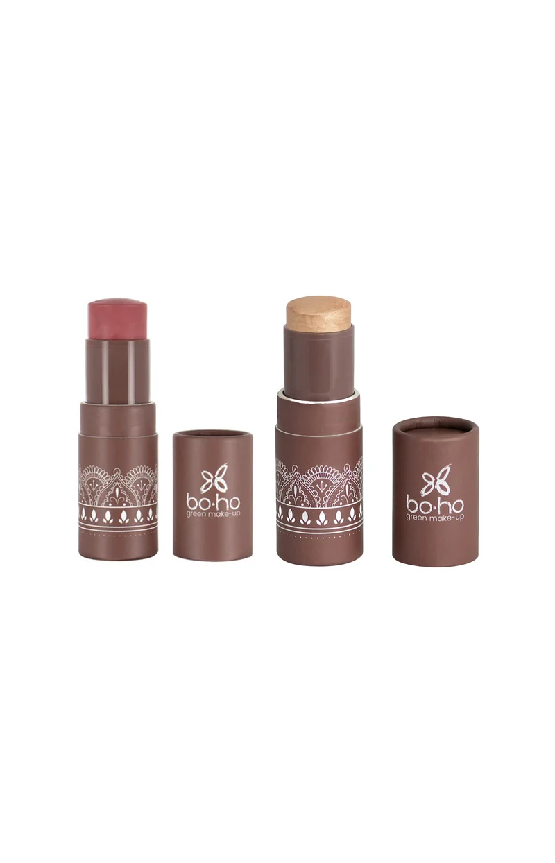 Duo blush & highlighter - Rosewood & Golden Glow