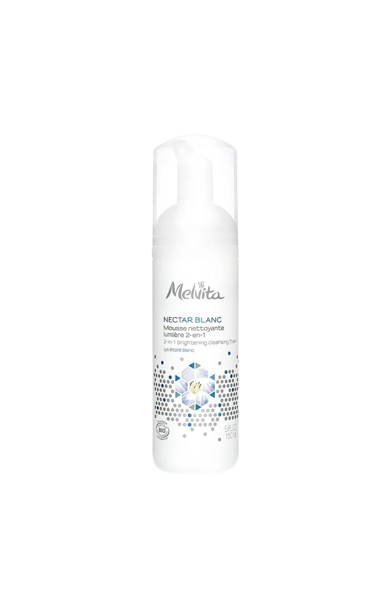 Mousse nettoyante éclat - Nectar blanc - 150 ml