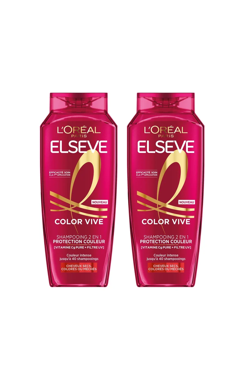 2 shampoings 2-en-1 Color Vive - 250 ml