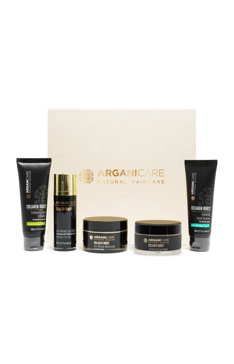 Coffret anti-rides - Collagène & acide hyaluronique - Peaux matures - 5 produits