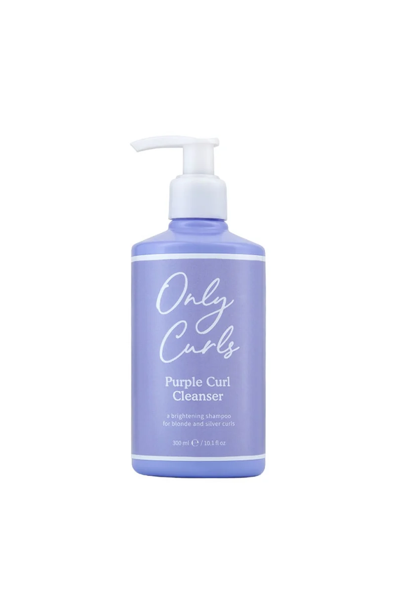 Shampoing Violet - Cheveux bouclés blonds & colorés