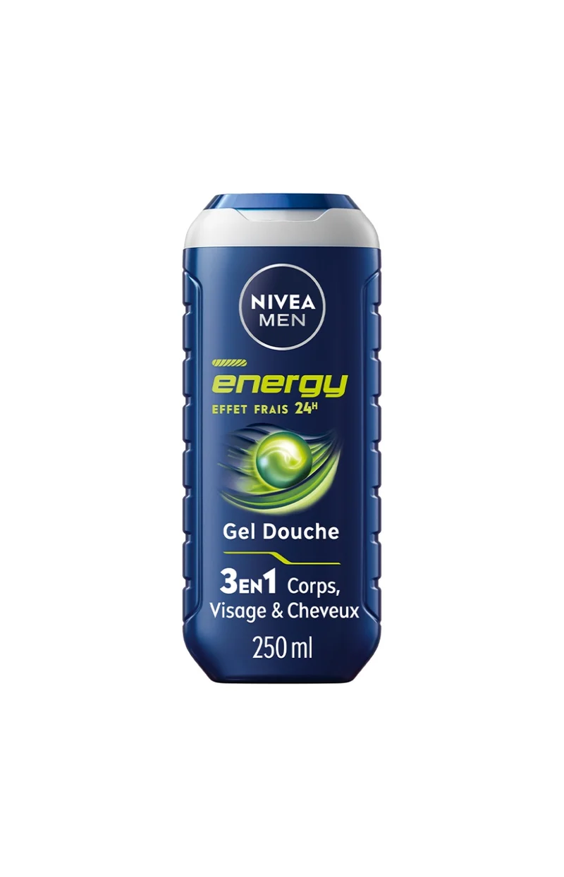 Gels douche 3-en-1 à la menthe - Homme - 250 ml