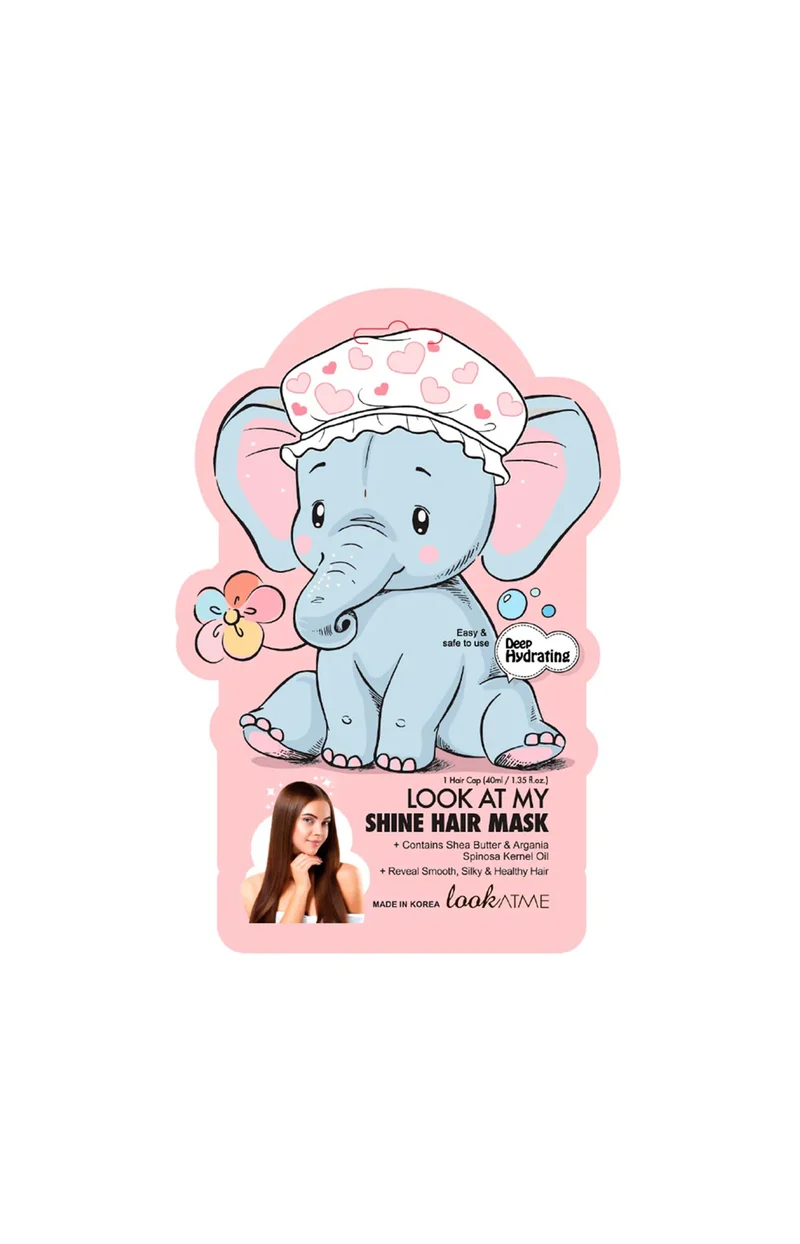 Masque cheveux brillance look at my shine - Format bonnet