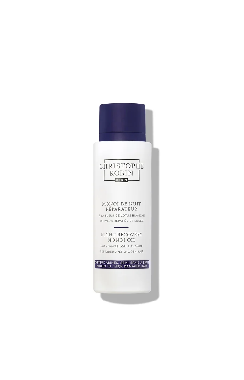 Monoï de nuit réparateur - Fleur de lotus blanche - 92 g