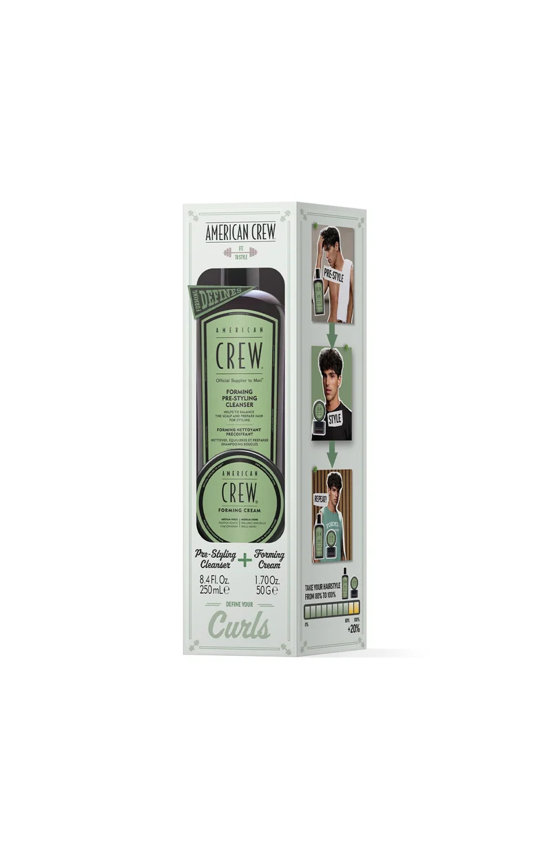 Coffret Duo - Coiffant & Hydratant - Boucles et ondulations - American Crew