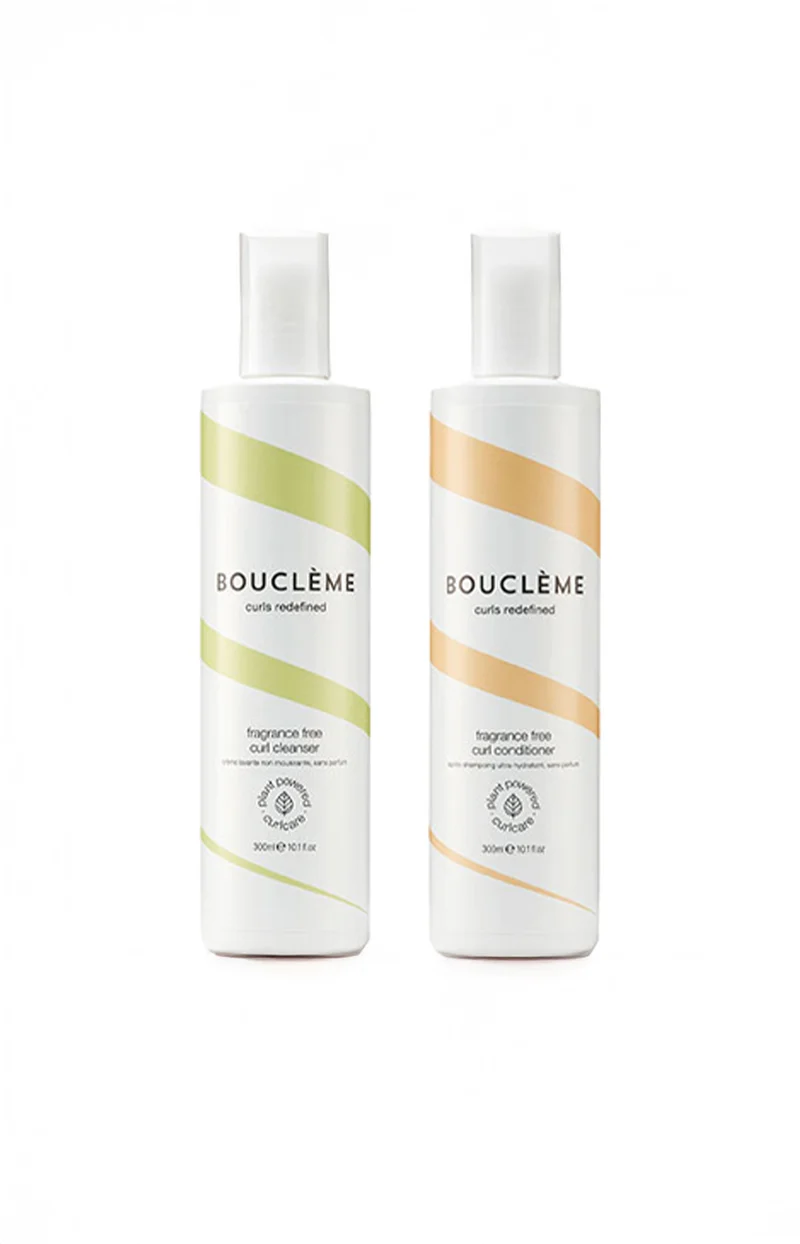 Shampoing & après-shampoing sans parfum - Cheveux bouclés - 2 x 300 ml