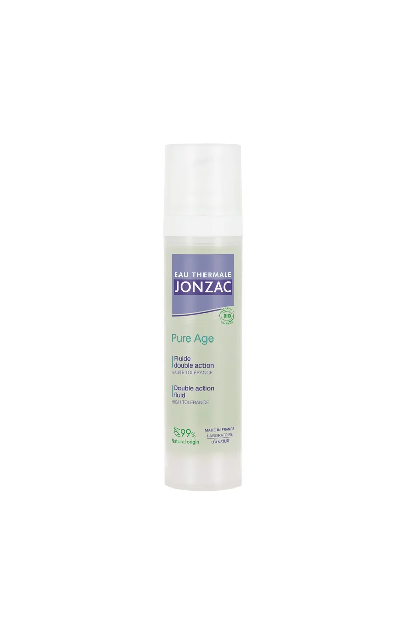 Fluide anti-imperfection & anti-âge bio - Pure Age- Peaux adultes à imperfections