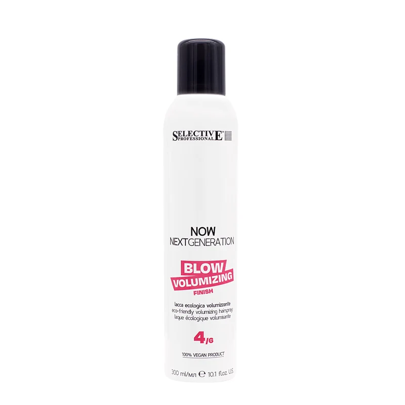 Selective Professional Now Next Generation Blow Volumizing Finish 4/6 300ml - laque volumisante