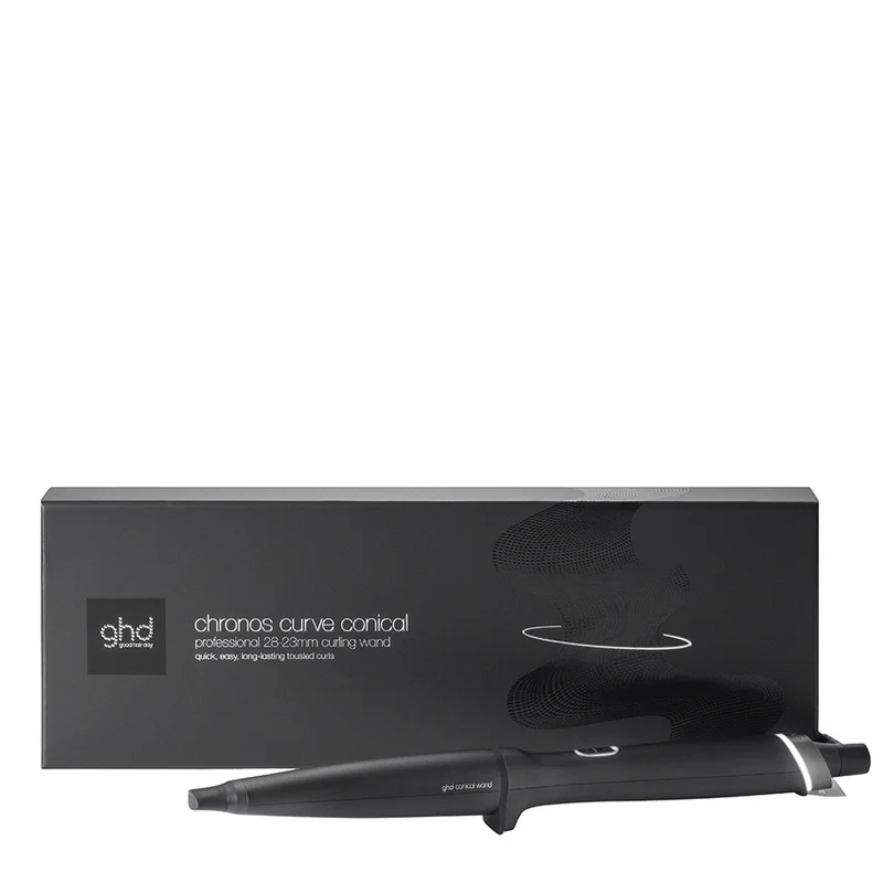 Ghd Chronos Curve Conical Wand - fer à boucler pour vagues de plage