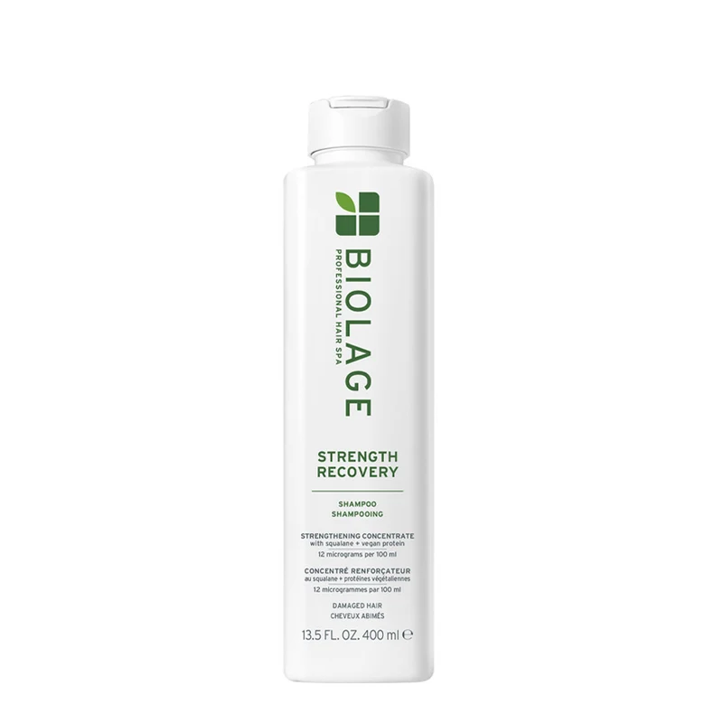 Biolage Professional Hair Spa Strenght Recovery Shampoo 400ml - shampooing restructurant cheveux abîmés