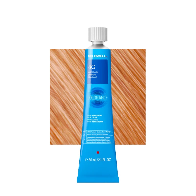 8G Blond doré clair Goldwell Colorance Warm blondes tb 60ml
