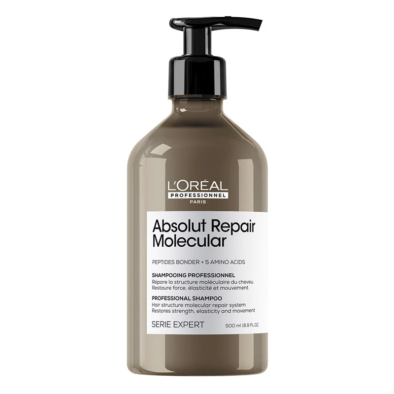 L'Oreal Professionnel Paris Serie Expert Absolut Repair Molecular Shampoo 500ml - shampoing réparateur