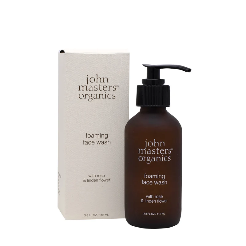 John Masters Organics Nettoyant pour le Visage à la rose 112ml