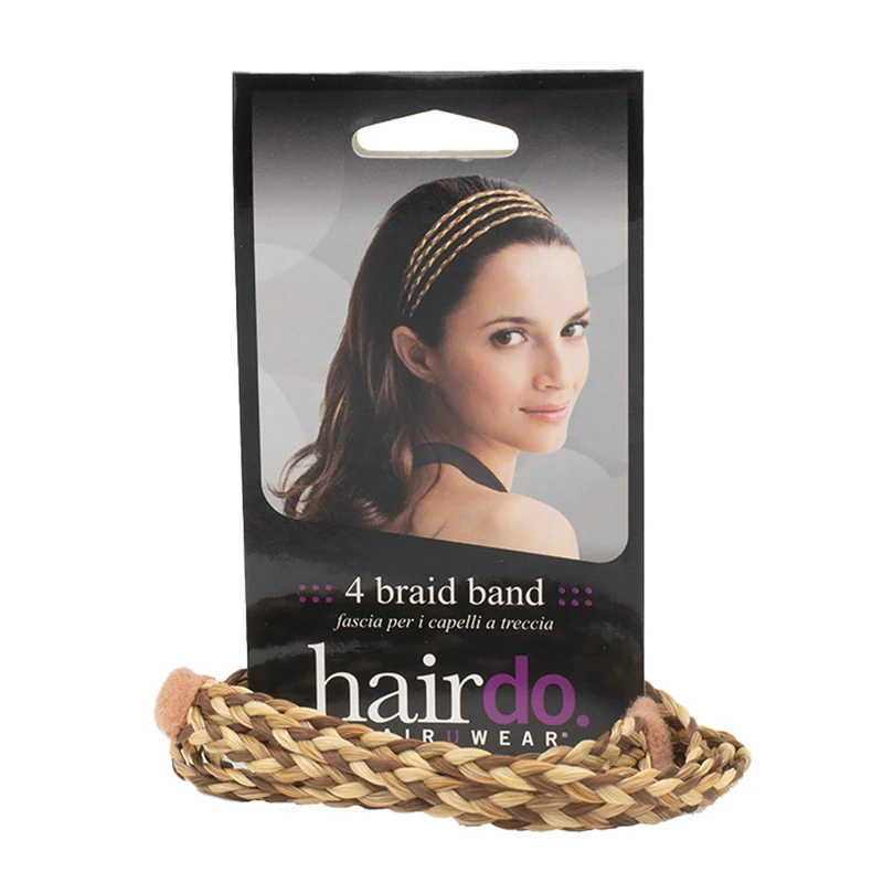 Hairdo 4 Braid Band R14 R25 R27 Blond moyen/roux - bandeaux élastiques pour cheveux